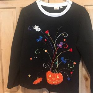 Halloween sweatshirt type material 🎃